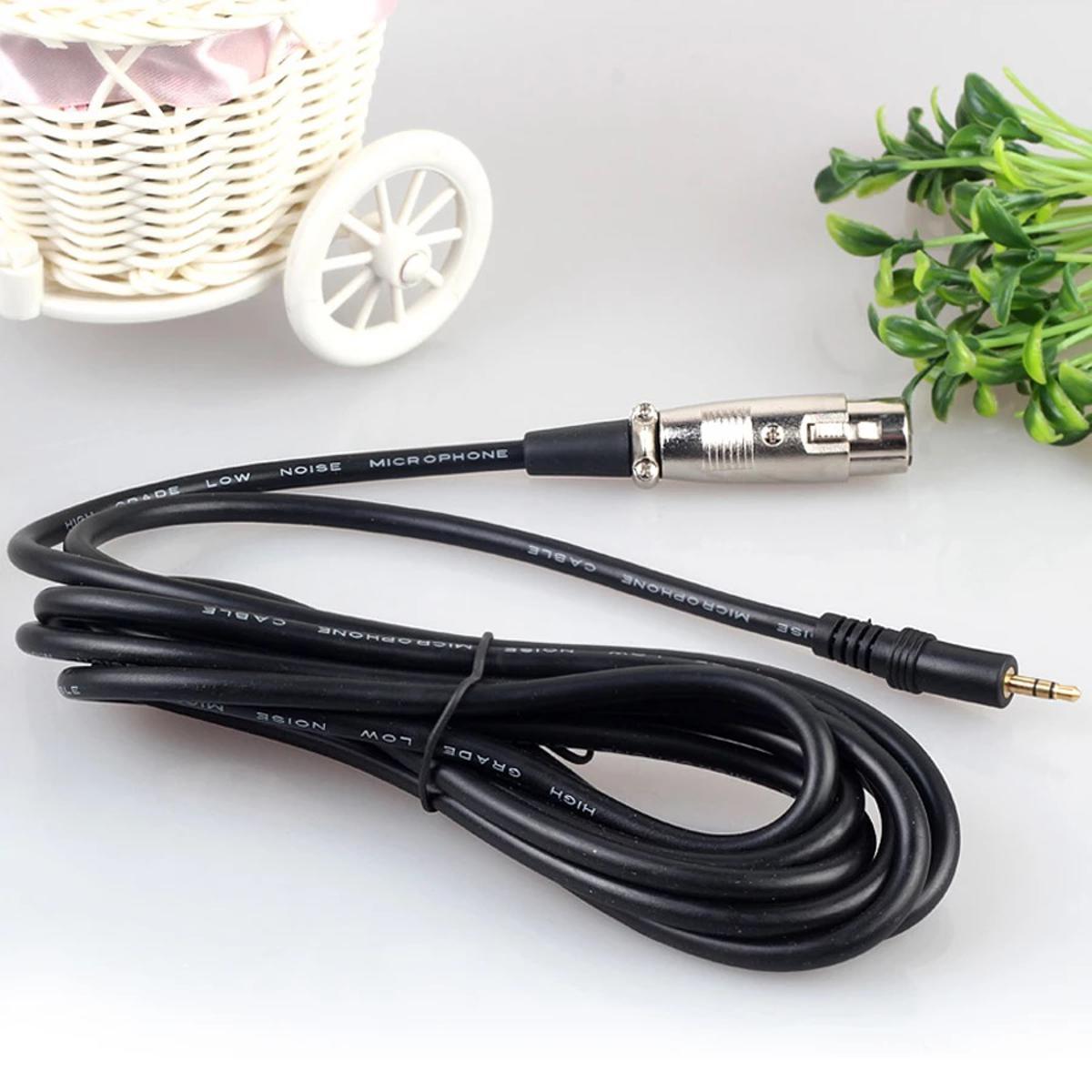 Xlr Female To 3 5Mm Microphone Cable E