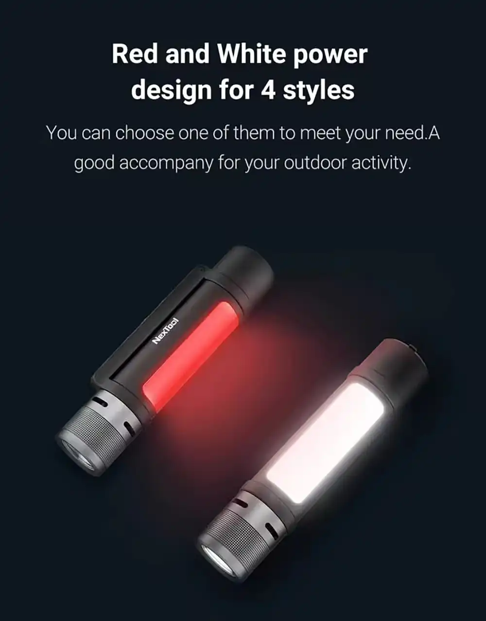 Xiaomi Nextool Outdoor 6 In 1 Thunder Flashlight C