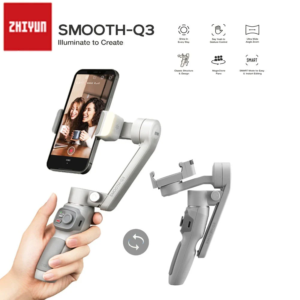 Zhiyun Smooth Q3 3 Axis Gimbal Stabilizer C