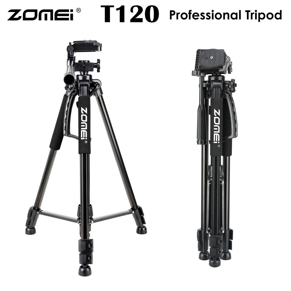 Zomei T120 Mobile &Amp; Dslr Tripod Professional Series (Without Mobile Holder) A