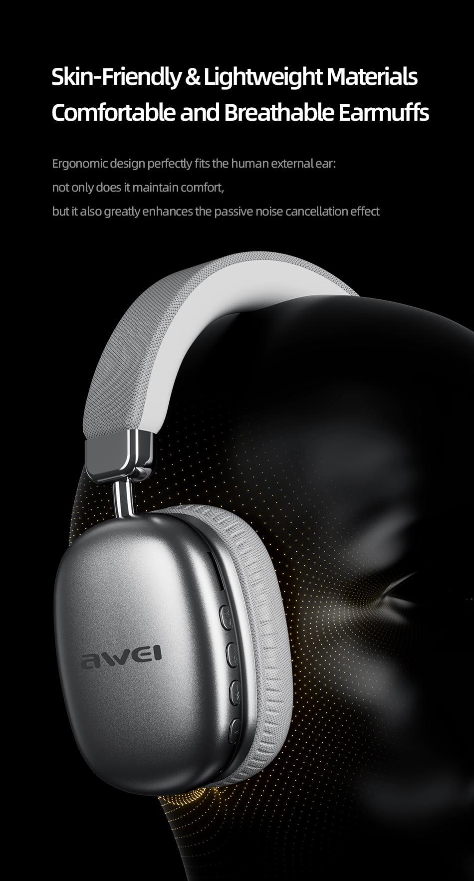 Awei At7 Bluetooth Wireless Headphone E