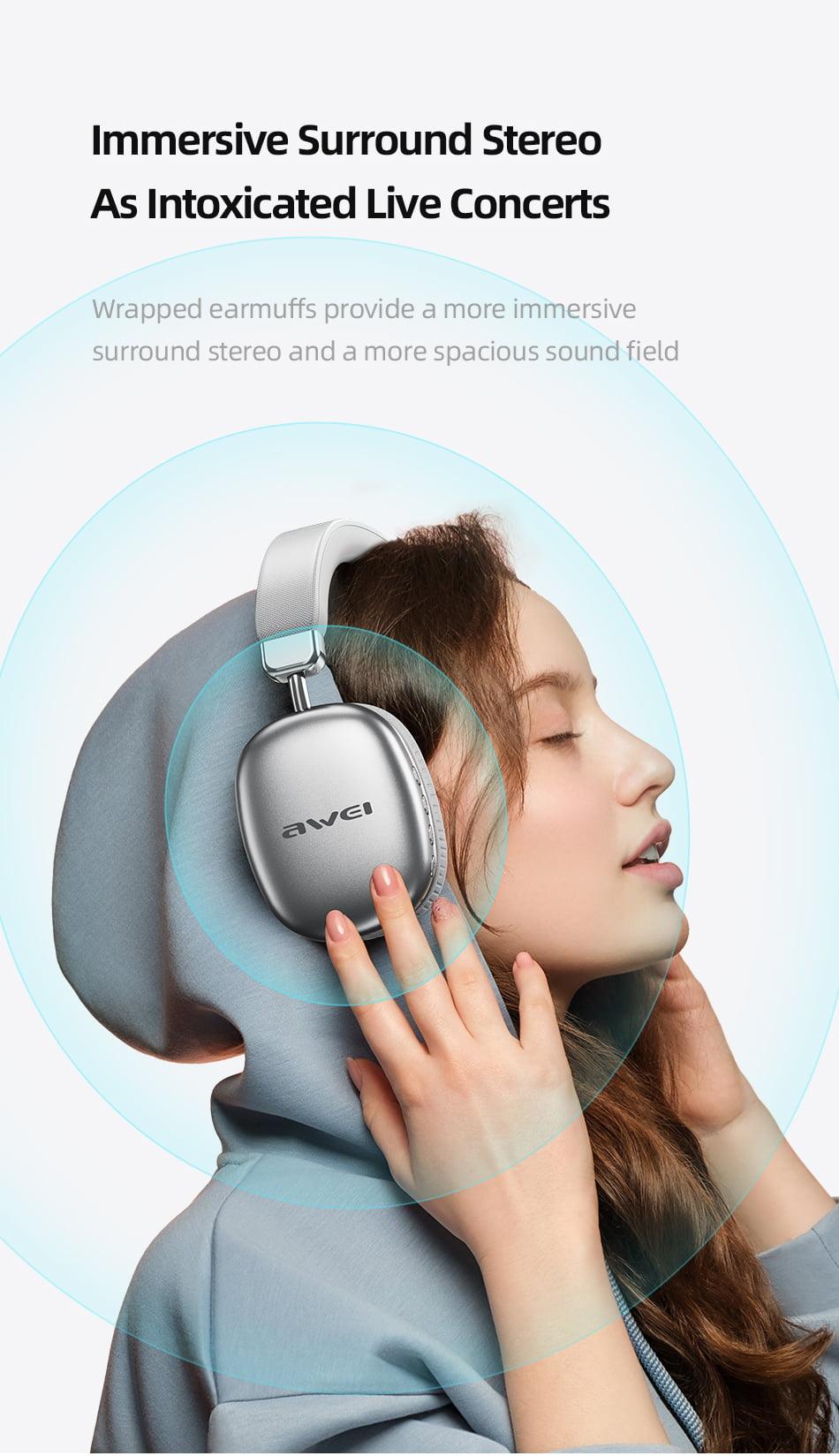 Awei At7 Bluetooth Wireless Headphone G