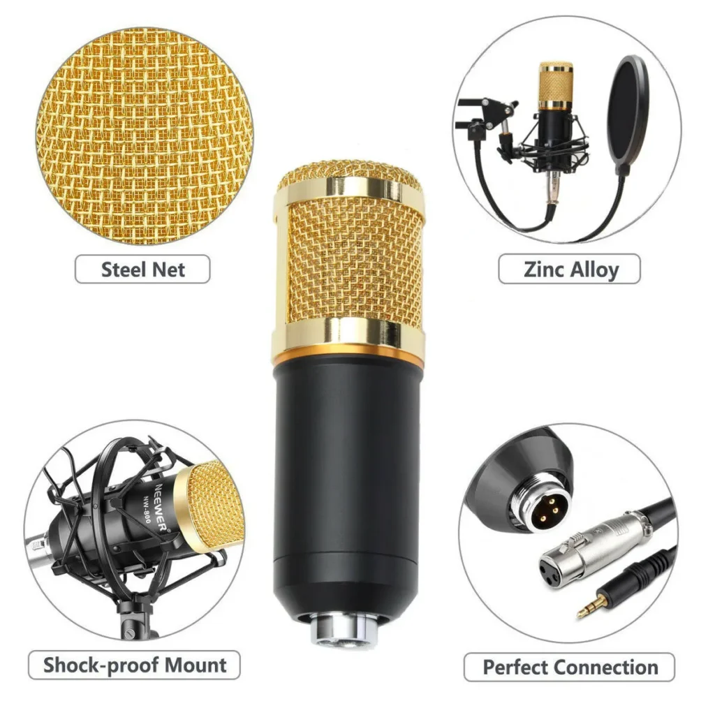 Bm 800 Condenser Microphone C