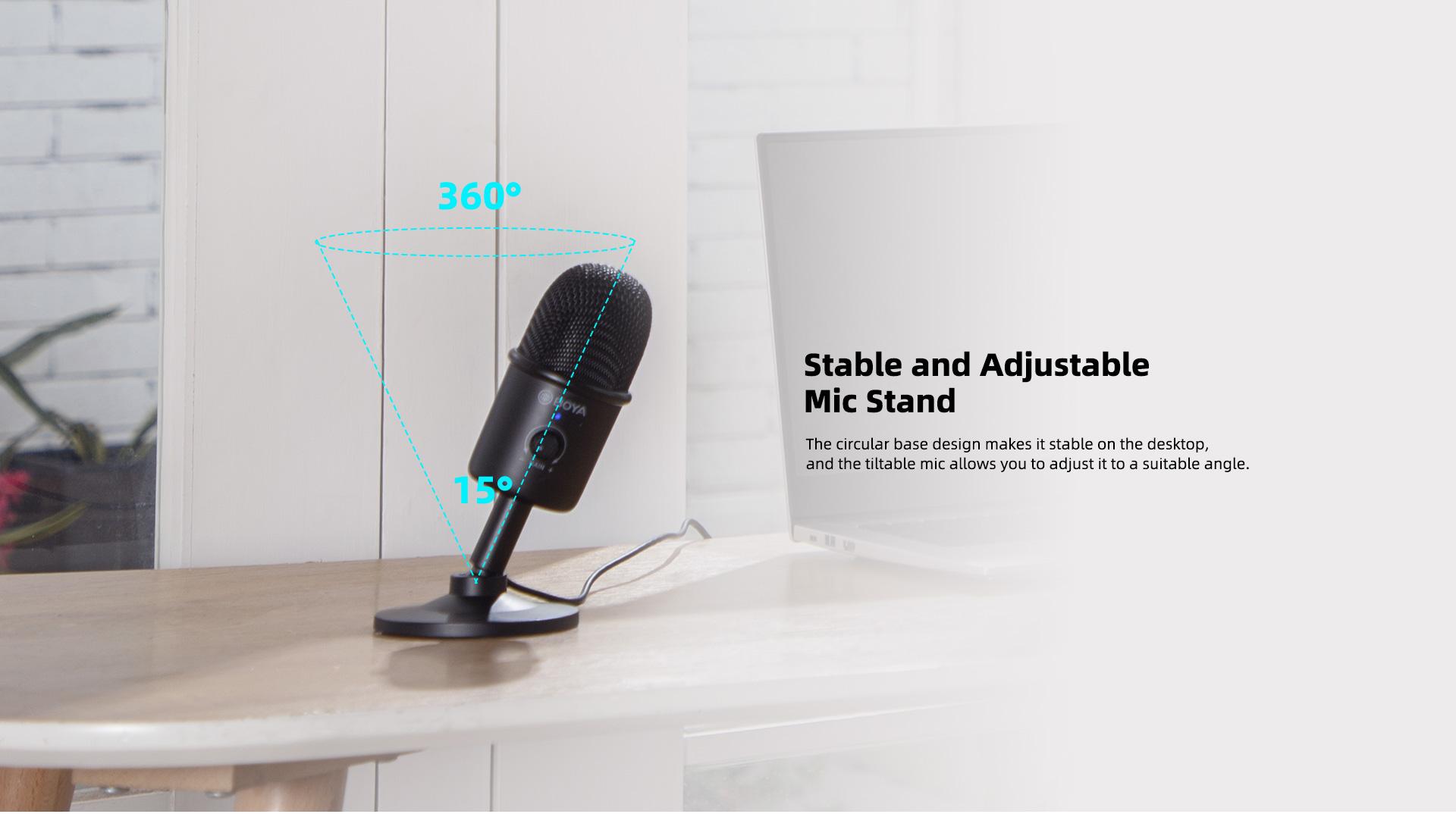 Boya By Cm3 Usb Desktop Microphone F