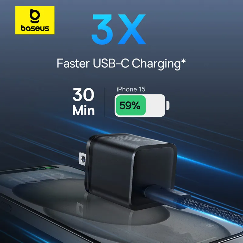 Baseus Gan5 30W Type C Fast Charging Charger R