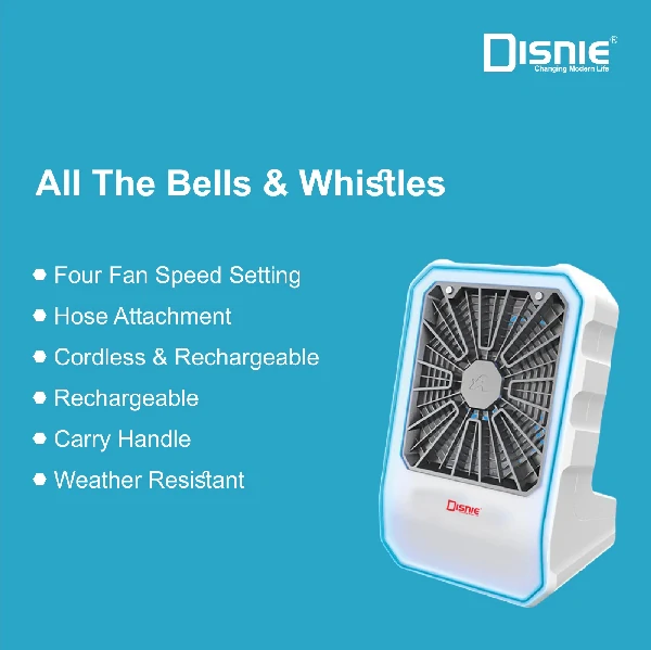 Disnie Ac Dc Portable Rechargeable Electric Handheld Mini Fan With Water Mist D