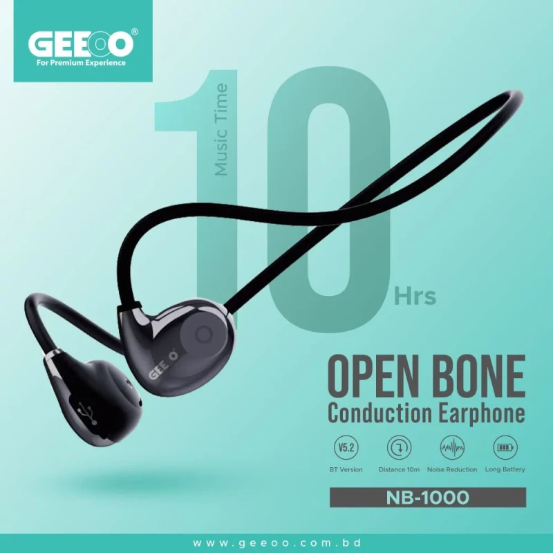 Geeoo Nb1000 Air Conduction Headphone C