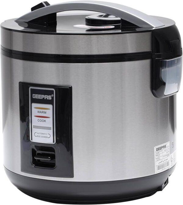 Geepas Grc4330 Stainless Steel Rice Cooker