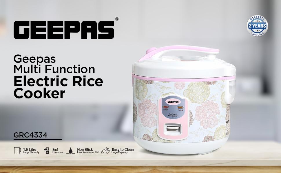 Geepas Grc4334 Electric Rice Cooker C