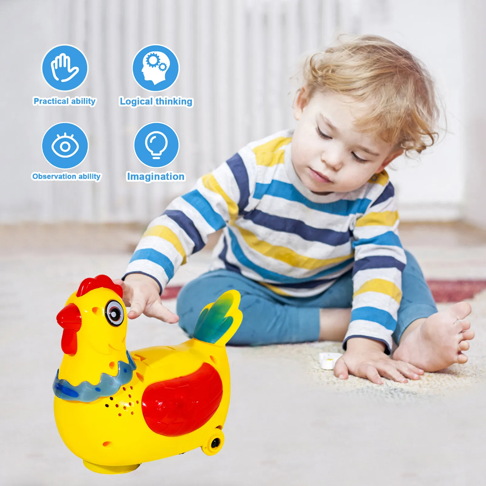 Hen Lay Eggs Toy For Kids D