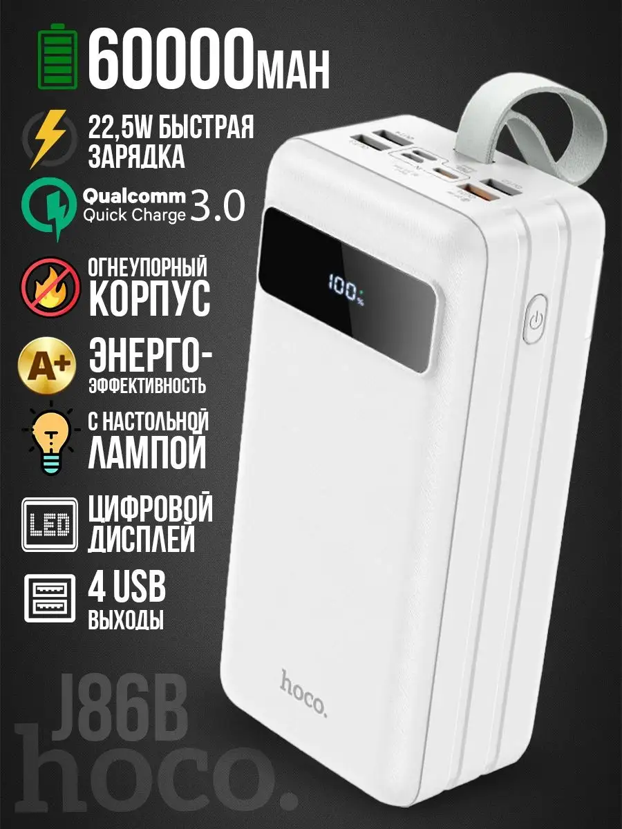 Hoco J86B 60000Mah 22 5W Power Bank D