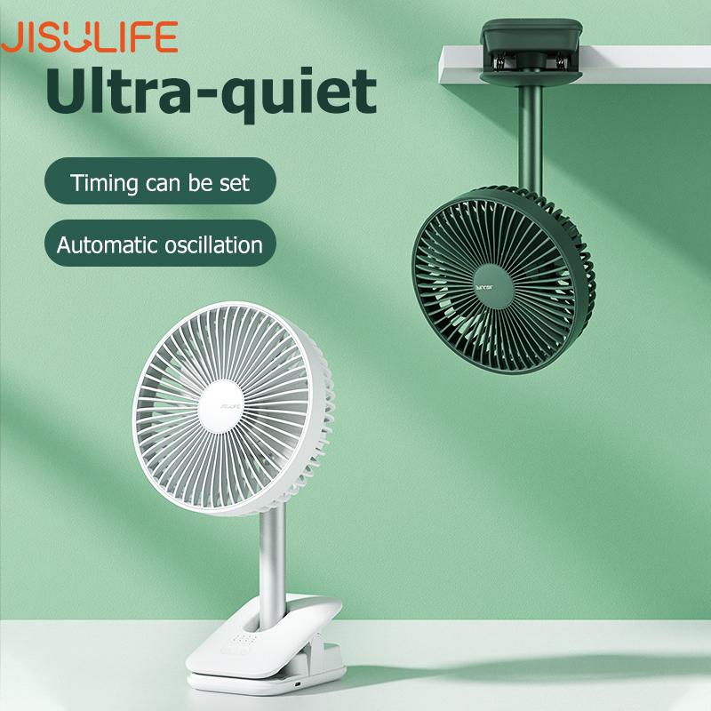 Jisulife Fa13R Clip Fan Auto Oscillating Clip On Fan 8000Mah A