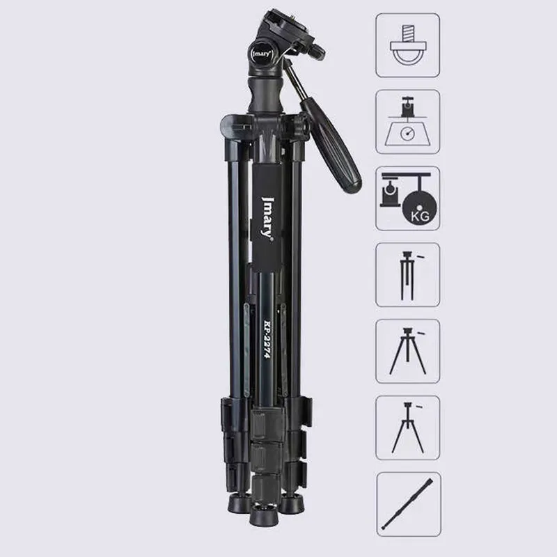 Jmary Kp 2274 167Cm 3Kg Professional Tripod B