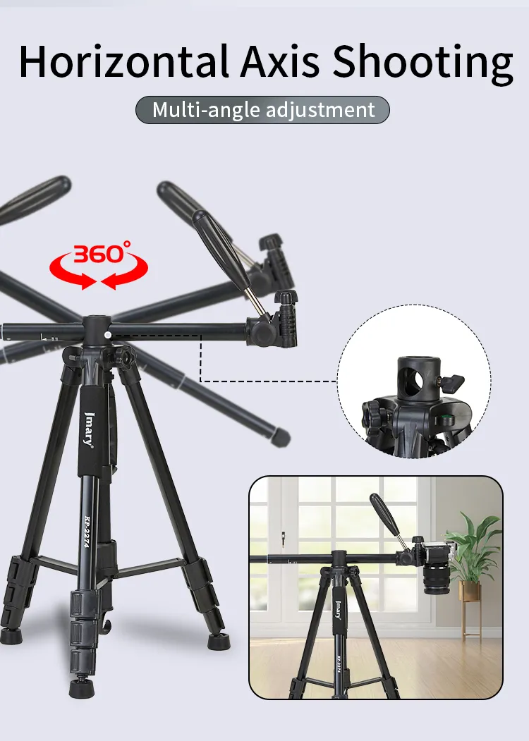 Jmary Kp 2274 167Cm 3Kg Professional Tripod F