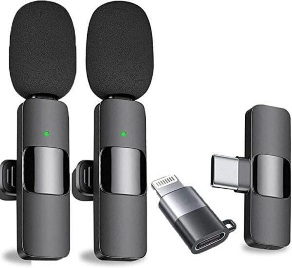 K9I Wireless Microphone With Iphone Converter 1 2