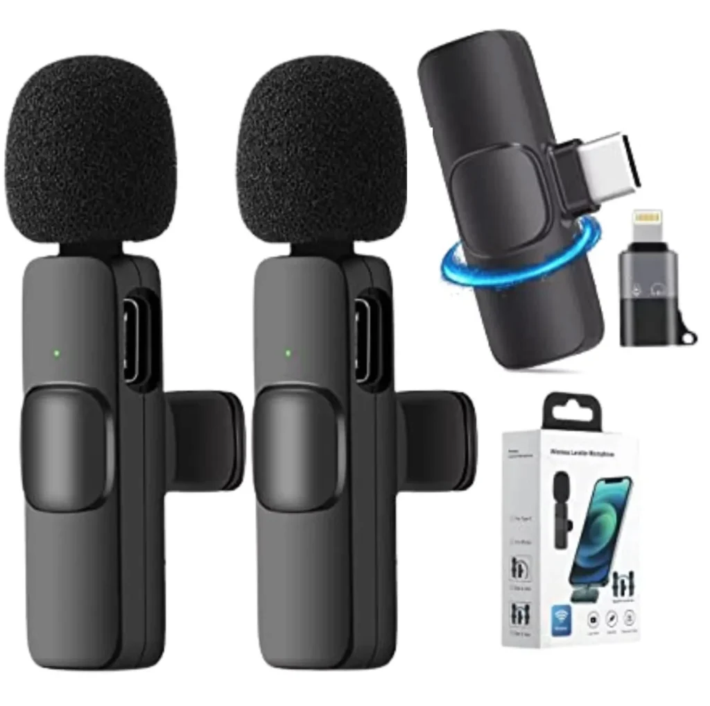 K9I Wireless Microphone With Iphone Converter 1 2 A