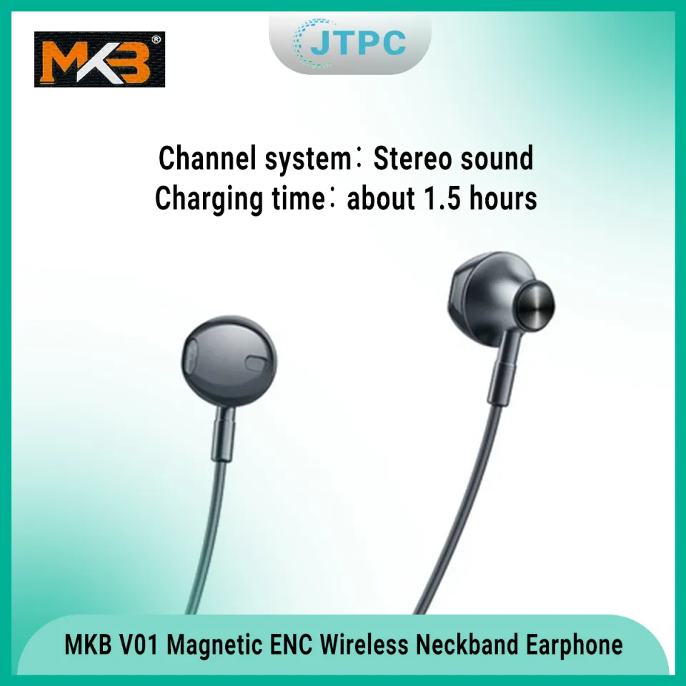 Mkb V01 Magnetic Enc Wireless Neckband B