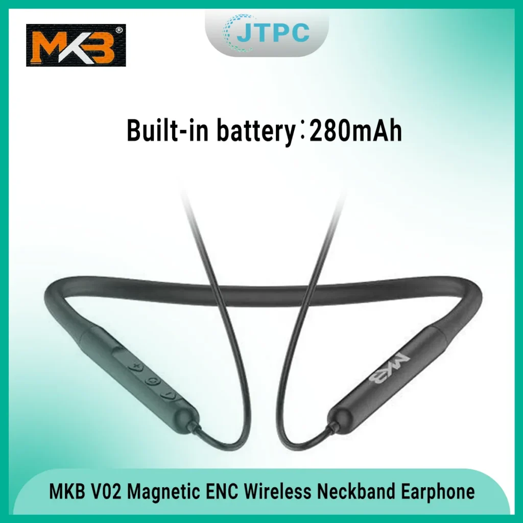 Mkb V02 Magnetic Enc Wireless Neckband B