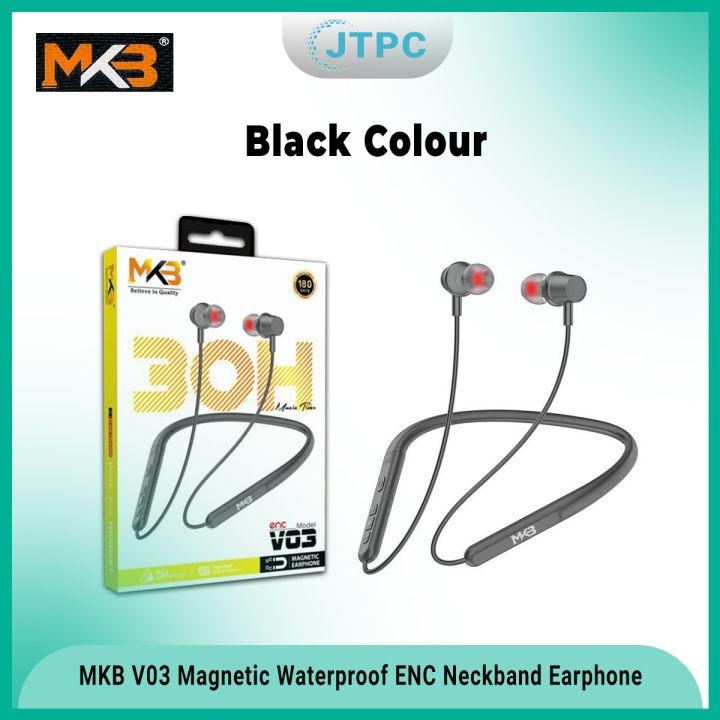 Mkb V03 Magnetic Waterproof Enc Wireless Neckband B