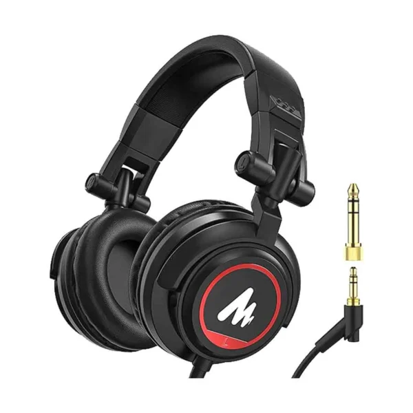 Maono AU MH501 Wired Black Studio Monitor Headphone for Recording