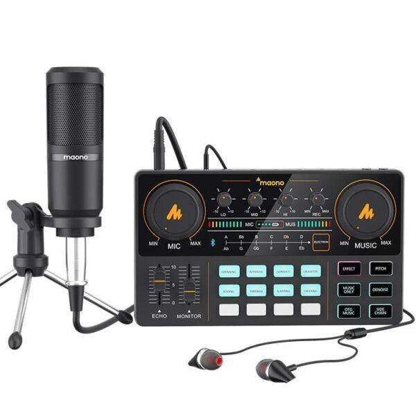 Maono caster Lite AU Am200S1 Single Portable Mic Bundle