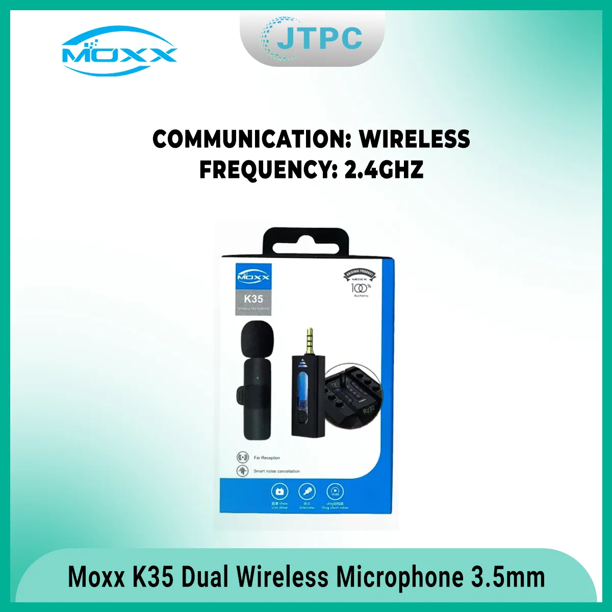 Moxx K35 Wireless Microphone D