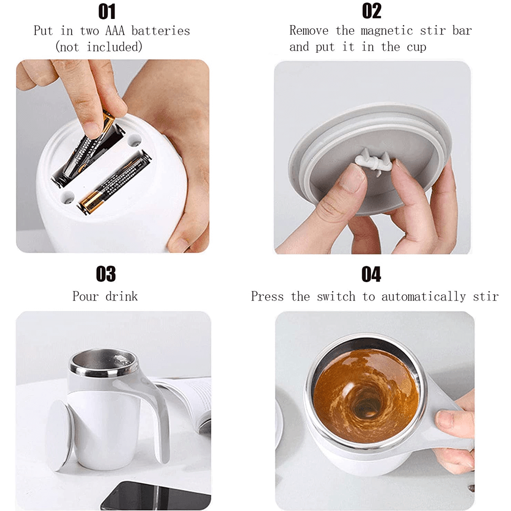 Multi Functional Magnetized Stirring Cup C