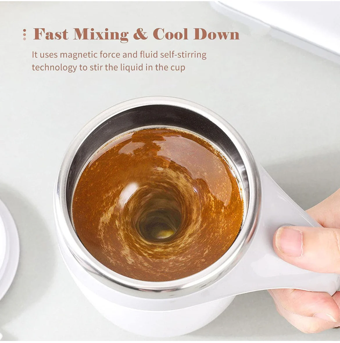 Multi Functional Magnetized Stirring Cup D