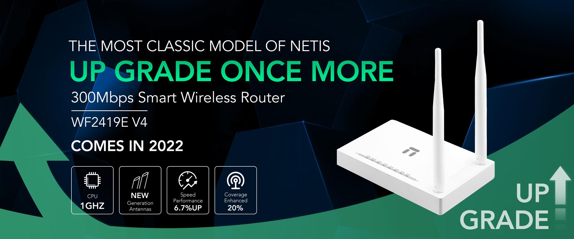 Netis Wf2419E 300Mbps Wireless N Router C