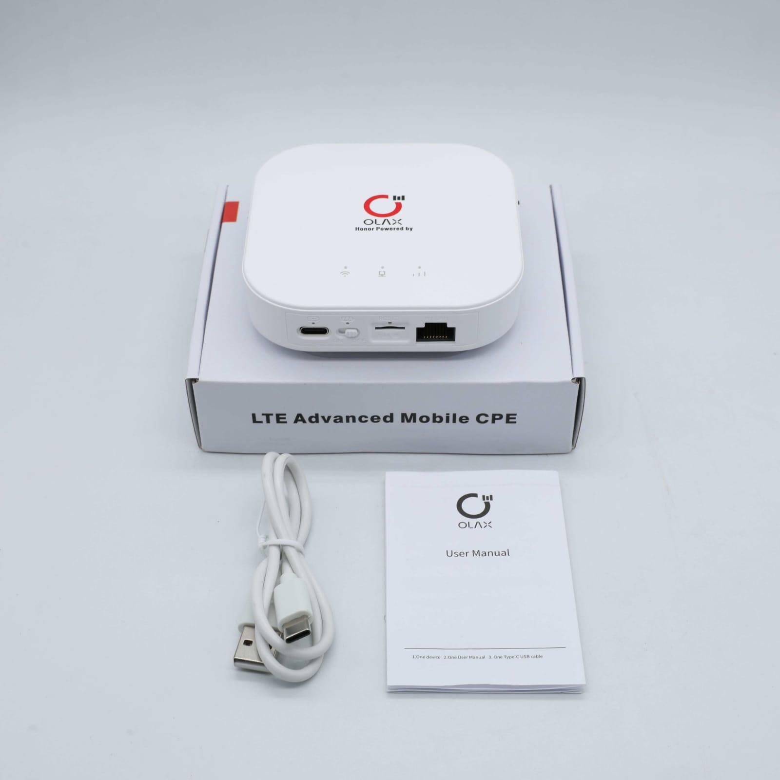 Olax Mt30 150Mbps Portable Pocket Router 4000Mah Battery E