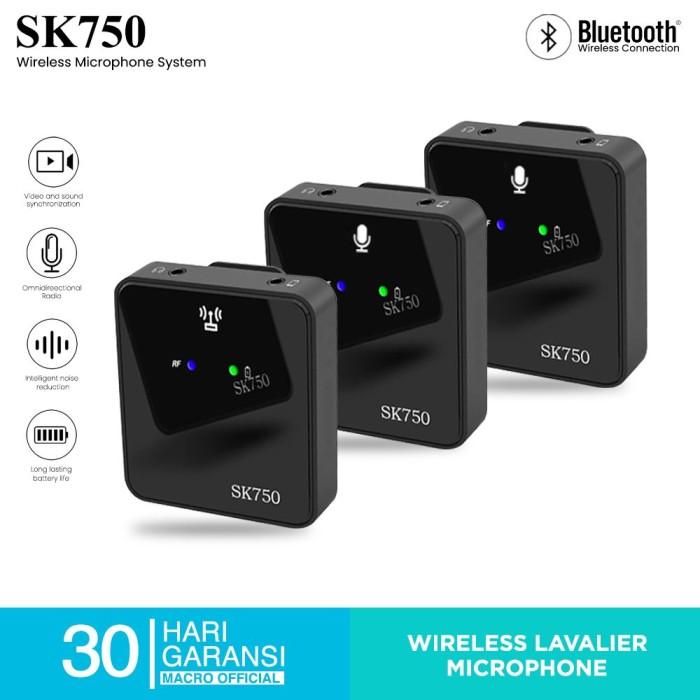 Sk750 Wireless Lavalier Microphone A