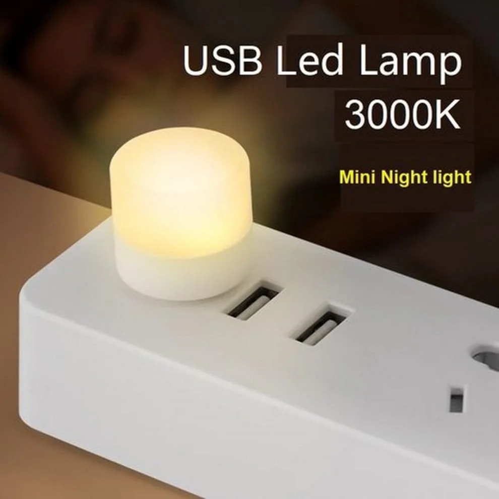 Usb Mini Led Night Light (5Pcs Pack) C