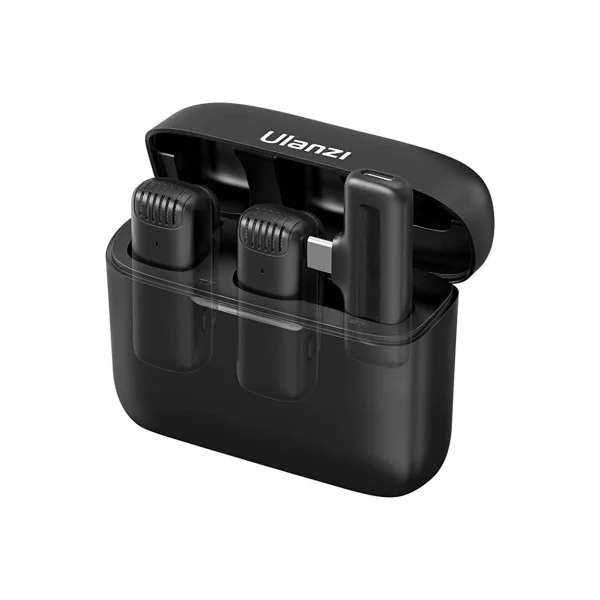 Ulanzi J12 Dual Wireless Microphone For Android With Charging Ulanzi J12 Dual Wireless Microphone For Android With Charging