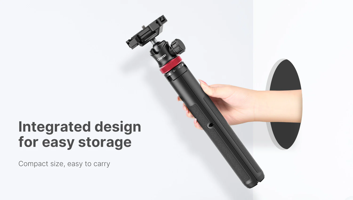 Ulanzi Mt44 Extendable Vlog Tripod With 360° Ball Head F