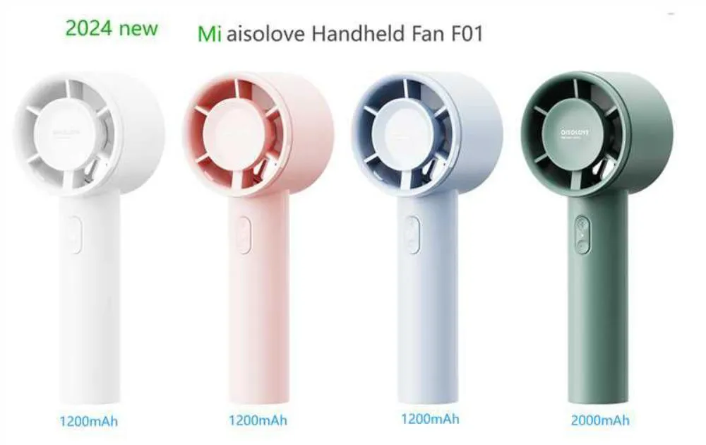 Xiaomi F01 Aisolove Handheld Turbo Fan (2000Mah Battery) A