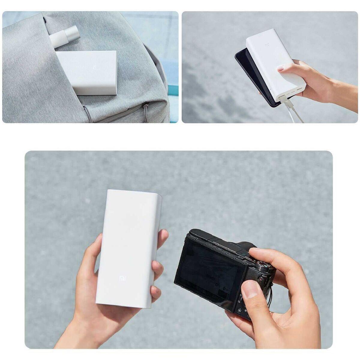 Xiaomi Mi Pb300Lzm 30000Mah Quick Charging Power Bank White D