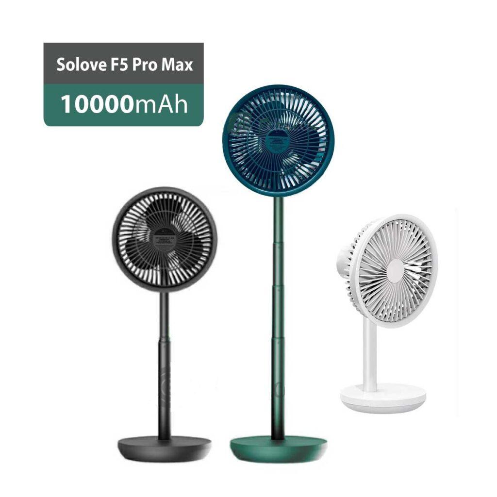 Xiaomi Solove 10000Mah F5 Pro Max Rechargeable Desktop Stand Fan B