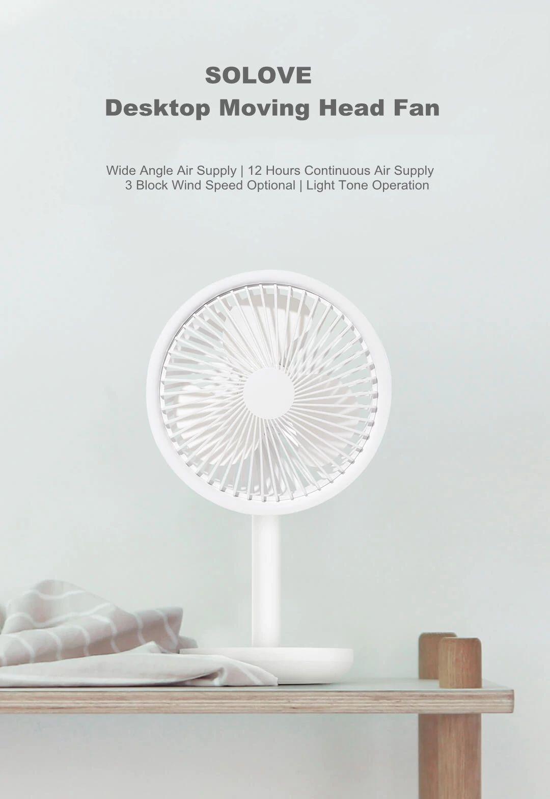 Xiaomi Solove F5 Fan Usb Desktop 4000Mah Battery C