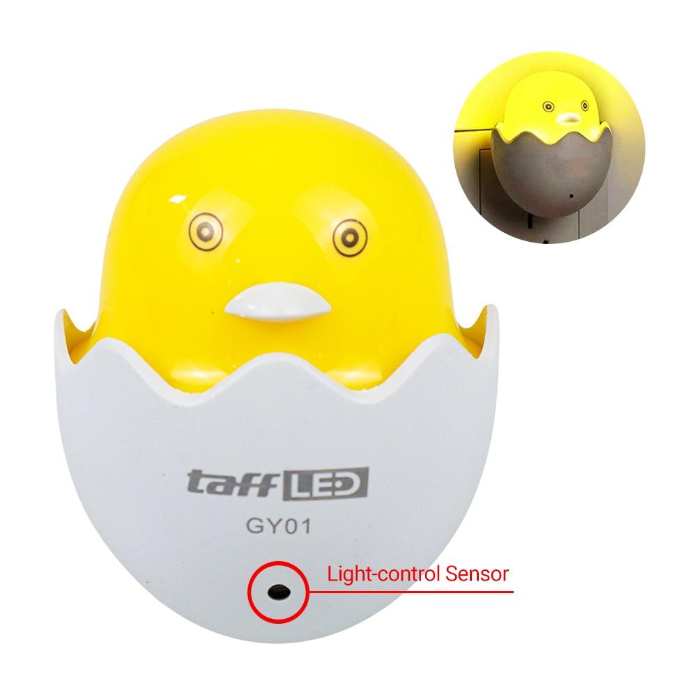 Yellow Duck With Egg Shape Led Night Light Table Lamp D