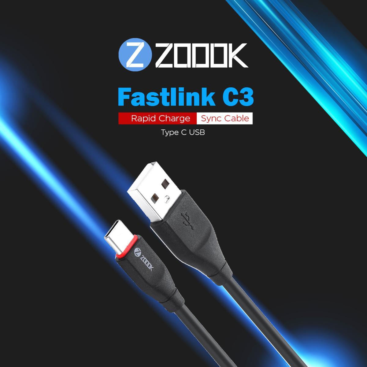 Zoook Fastlink C Usb Type C Rapid Charge &Amp; Sync Cable C