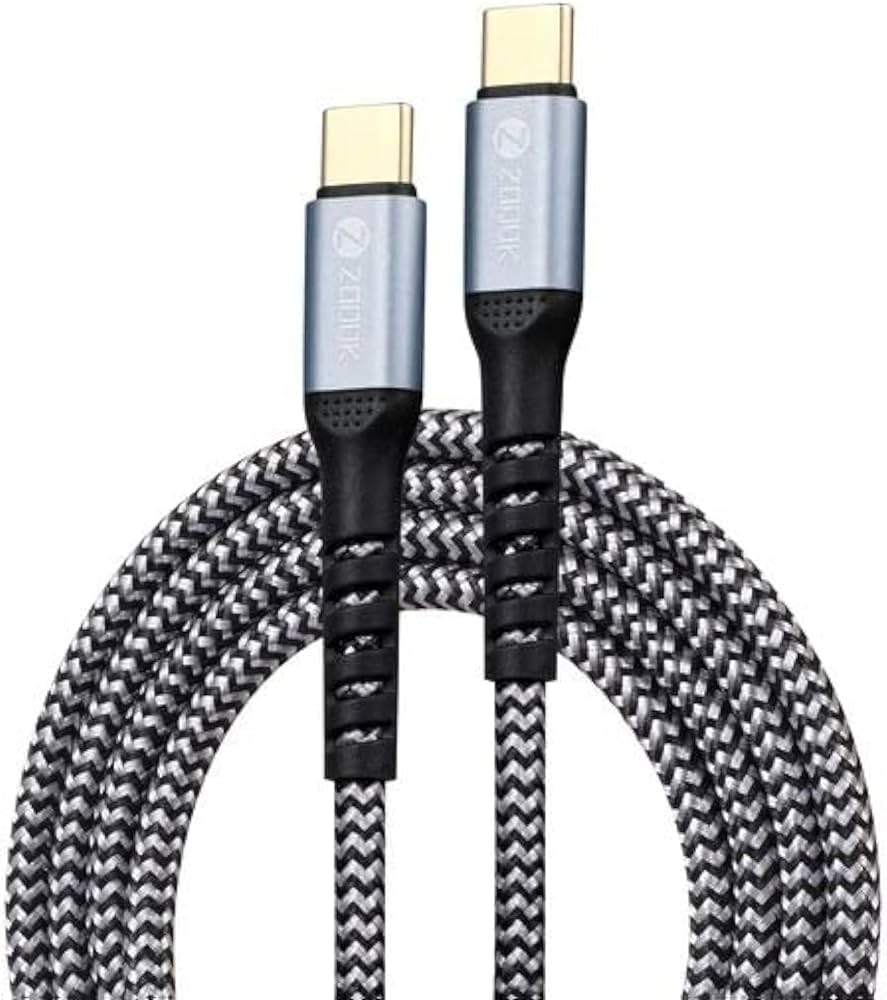 Zoook Superfast 100W C Usb Type C To Type C Fast Charging Cable