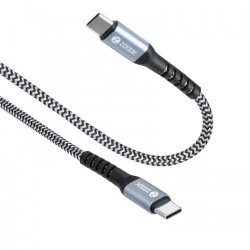 Zoook Superfast 60W C Usb Type C To Type C Fast Charging Cable B