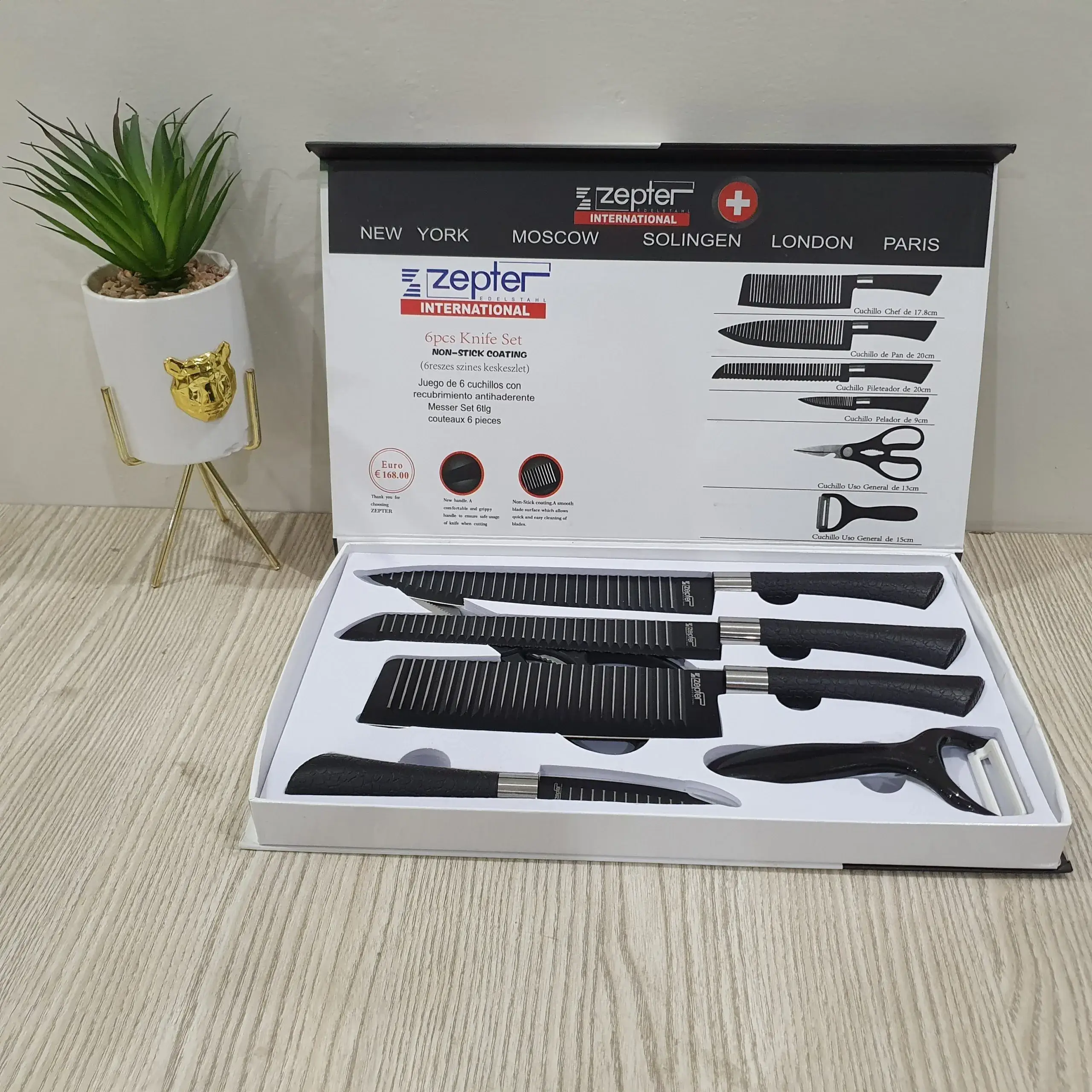 Zepter International Knife Kitchen Set (6Pcs) G