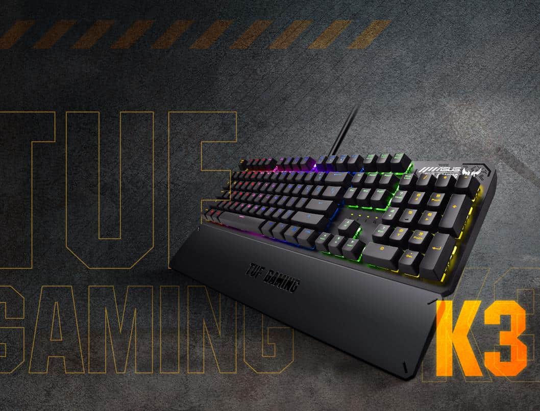 Asus Ra05 Tuf Gaming K3 Rgb Mechanical Gaming Keyboard B