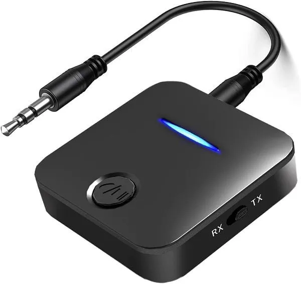 Bluetooth Audio Transmitter & Receiver (2 In 1) For TV, Headphones Speaker PC Car Home Stereo