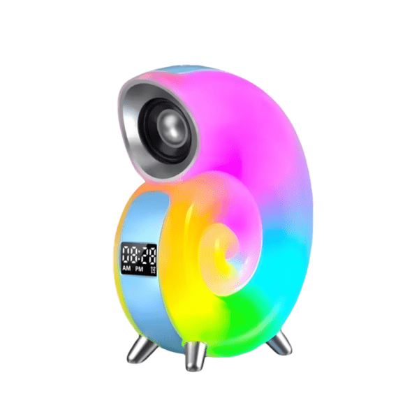 Conch Smart RGB Light Bluetooth Speaker Alarm Clock