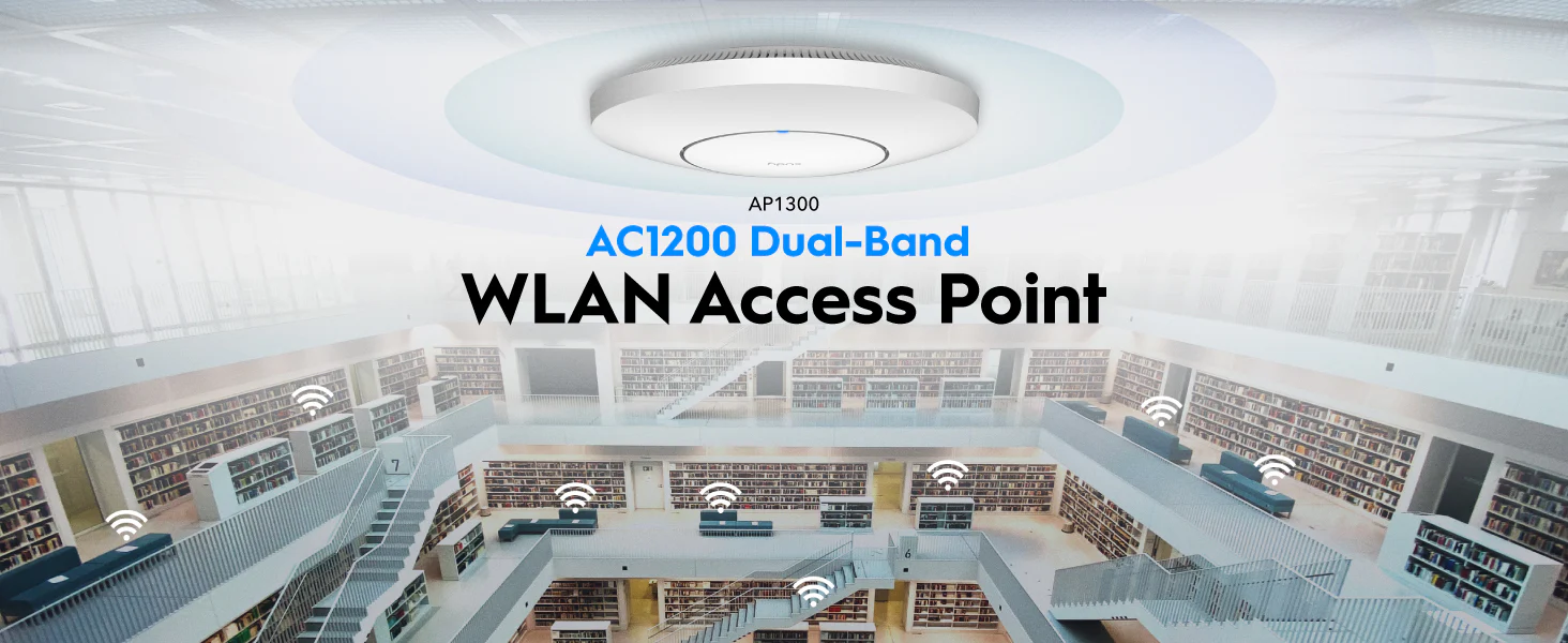 Cudy Ap1300 Ac1200 1200Mbps Wireless Dual Band Indoor Access Point B