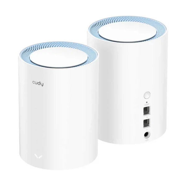 Cudy M1200 AC1200 Whole Home Mesh WiFi Router (2 Pack)