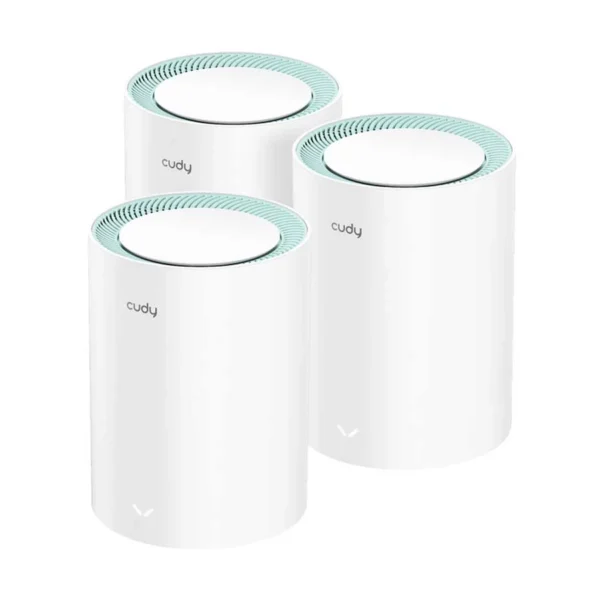 Cudy M1300 AC1200 1200mbps Gigabit Whole Home Mesh WiFi Router (3 Pack)