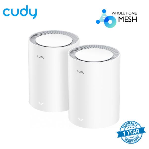 Cudy M1800 AX1800 Whole Home Mesh WiFi 6 Router (2 Pack)